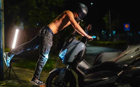 jeicob_stone On the motorcycle of my dreams🏍️ Foto 2