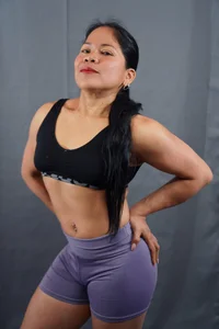 MichelFitnnes A girl at the gym Pic 6