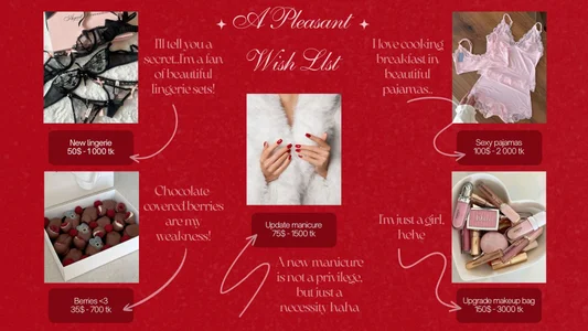 AmeliaWeells What is it? This is my wishlist !! 😻 사진 2