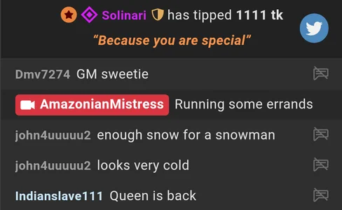 AmazonianMistress ❤️OMG!!!!So Blessed To Have Your Support Love's ❤️ Pic