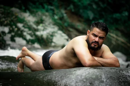 MichaelBear_: RIVER OF PLEASURE 🌊🔥 ( 7 фото)