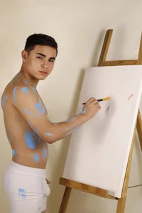 lianfox_ Between strokes ... my most provocative part hides зображення 4