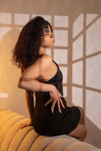 Nylaharris Black Dress🔥💋🍒 Pic 7