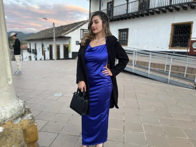 AtheneaRossi Dress Blue Pic 7