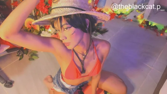 Monkey D Luffy cosplay