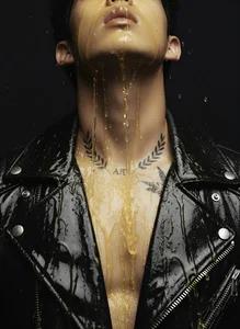 LyleBennett_ Wet leather Hình 3