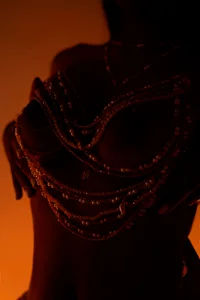 SophiaBloss Gold, Skin, and Shadows Pic