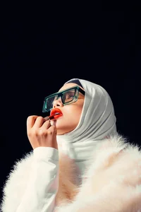 LeaThompson Scarlet lips ♥ Foto