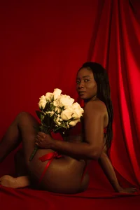 KaiaBrown: 🔴MY HORNY VALENTINE 💝🎁❤️ ( 6 фото)