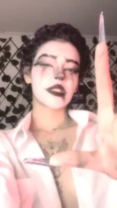 Anny_Kiitty: Goth girl 🖤 ( фото)