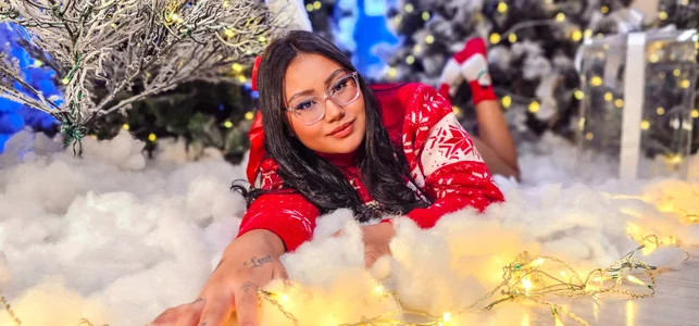 AmberLewis_ Sexy Christmasss Immagine  3