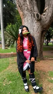 Neko_pam_ WOW IT'S NEZUKO 🫣💚 Kuva 2