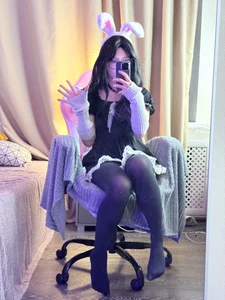 meomeee bunny in dress Hình 2