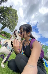 _YumekoJabami_ My hobby outside the platform 🐶🐾 Volunteer in an animal foundation รูป  7