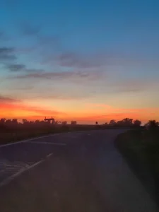 The sky in Argentina