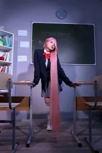 folinskayyya my cosplay of Aira Shiratori from Dandadan) Foto 8