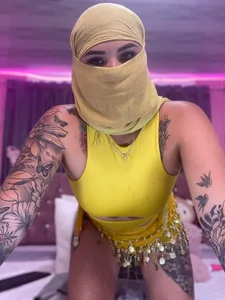 Nayla-Mouna yellow is the color of body heat Pic 2