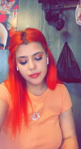 xofrankiefinexo back when i had orange / red hair Pic 2