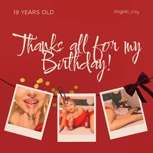 angelic_coy Thank for all guys who's coming to my birthday! Pic