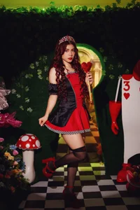 Maiia_Cute Halloween 2024 🎃 Alice in Wonderland Pic 2