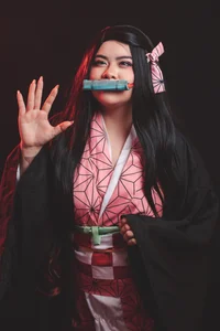 Suimi_2 Nezuko cosplay Εικόνα 3