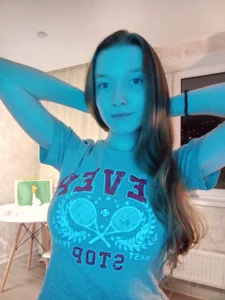 brendacom fooling around in blue 🤪 Pic 4