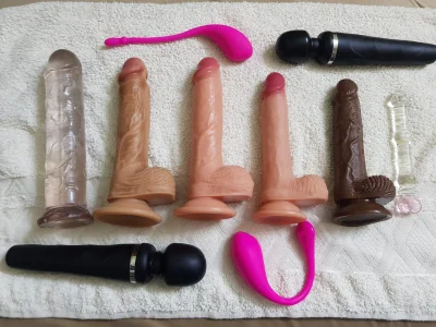 nicky_owl MY TOYS. For anal I use black and crystal stick . Chek my tip menu in order to use any of these toys Pic