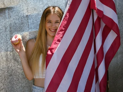 AvaSykes 4th of July Princess👄  5. fénykép