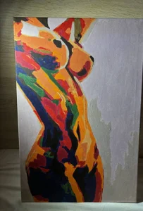 Moon_cutie my painting Hình 2