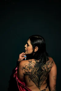 SarahYates skin of fire and burning for you Pic 2