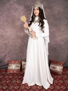 Teresa_Stane Snow-white tradition 🤍The white national dress is a symbol of purity, dignity, and beauty. Bilde 2