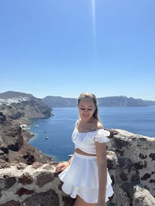alisa_w Santorini 💙 รูป  5