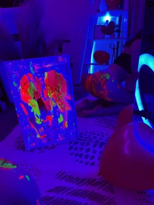 lady_curls consequences of a Neon Art Show 😈 Immagine  3