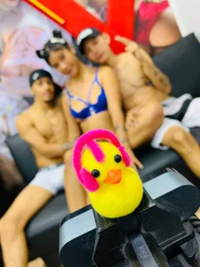our lucky mate duck