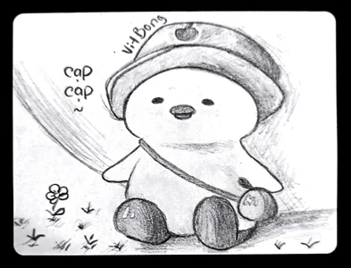 __Fubao__ Where all the cuteness comes together 🐼✏️💚 Pic 5