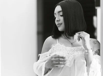 Sara_Rousex Black n white baby!  3 снимка