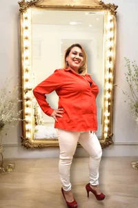 yayita_mature Sexy mature boss in red dress ❤️ slika 7