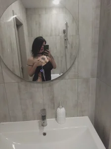 boob-lick Gothic brunette or cute Megan? Pic 9