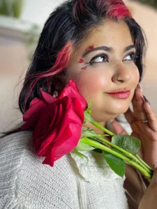 Hanna_curvy_some roses for you ❤❤🍓图片 4