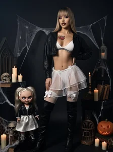 Catvalentine_Cosplay Tiffany Valentine 🖤图片 2