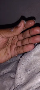 ChristinaChristy Cum on my thumb and wet on my hand 사진 3