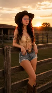 zaira_skinny Sexy cowgirl Pic 3