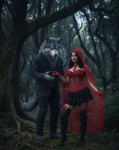 Your Little Red Riding Hood ❤️‍🔥❤️ od JessyZoe  7 snímek