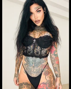 darkinkedbabe black lingerie 사진 3