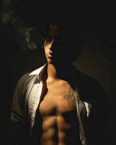 labrinthteasing smoke and candles Foto 2