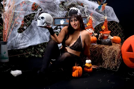 Dina_Ellis111 🔥 Wicked Halloween 😈🦇 Foto 3