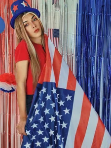 Maiskeen_Zamaraの💙❤️Happy 4th of July💙❤️の枚の写真