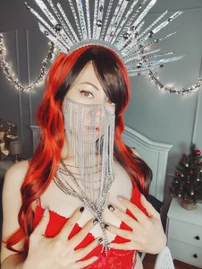 Helena__Femdom Exotic Goddess in red Pic 7