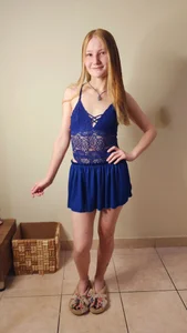 Vanessa_Norris Blue dress Pic
