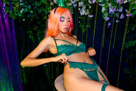 luna_roja25Green Fantasy Babe 💚图片 9